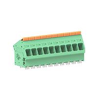 Molex 224930-0010 Fixed Terminal Blocks 10mm Pitch Lever Activated Fixed Mount PCB Term Block 35 Entry Bus Term 10 Ckt