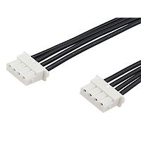 Molex 226207-1042 Discrete Wire Assembly Mini-SPOX-to-Mini-SPOX (OTS) Cable ASSY 2.50mm Pitch SR 150mm LEN Tin, 4 Ckt