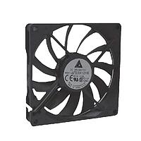Delta Electronics, Inc. AFB0912HHB-R00 Tubeaxial Tubeaxial Fan, 92x15mm, 12VDC, Ball Bearing, 3-Lead Wires, Locked Rotor Sensor