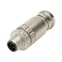 HARTING 21033291501 Straight M12SCRW5P-ACOD-M-STR SHIELDED