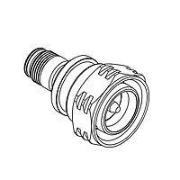 Radiall R191633016 RF Adapters - Between Series 4.3-10 M to NEX10 F Adapter HEP2R