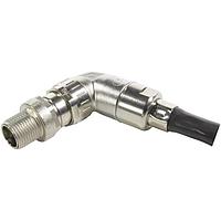 HARTING 21038213512 Headers & Wire Housings M12 A-code 4/5pin male shielded, crimp, slim design, angled, w/ crimp flange set 21010100018 (oe6.0mm)