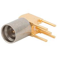 Amphenol RF SMP-MSLD-PCT-6 PCB Connectors SMP Right Angle PCB Jack Limited Detent