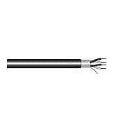 Alpha Wire 5610B2201 NC005 Communication and Control 22 AWG 1 Conductor Foil 300V PVC, PVC 100 ft Spool - No Color