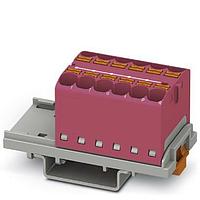 PHOENIX CONTACT 3273697 Push-In Distribution Block PTFIX 12X4-NS35A PK