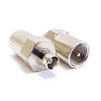 Siretta ADAPT/MCXF/FMEM RF Adapters - Between Series RF ADAPTOR - MCX FEMALE TO FME MALE