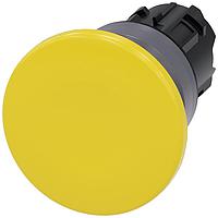 SIEMENS A6X30138811 Mushroom MUSHROOM PUSHBUTTON. 40MM. YELLOW