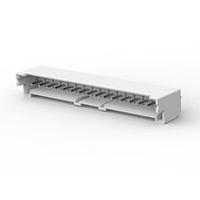 AMP Connectors - TE Connectivity 1-2132415-6 Shrouded 16P VERTw/obossEP2.5 Shrouded Hdr Assy
