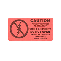 Statico SL065 ESD Labels (3"x3/4")