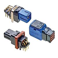 DEUTSCH - TE Connectivity D369-B33-AS0 Rectangular MIL Spec Connectors 369 Panel Mount RCPT 3-Way, A-Key, SKT