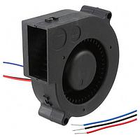 Delta Electronics, Inc. BFB0712L-AF00 Blowers Blower, 75.7x75.7x25mm, 12VDC, Ball, 3-Lead Wires, Lock Rotor Sensor, Tachometer