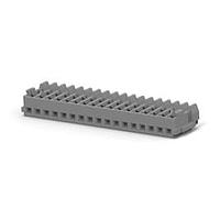 AMP Connectors - TE Connectivity 1-353293-7 Receptacle Housing RCPT 17 POS GRY MINI 1.5mm