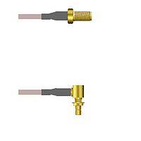 Amphenol Custom Cable Q-2V03H0005084i RF Cable Assemblies SMA-SJ/SMB-RJB G316 84I