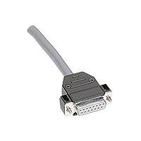 HARTING 09670500442 Two Piece Backshell 50P HOOD TOP ENTRY BLK THERMOPLASTIC