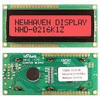 Newhaven Display NHD-0216K1Z-FSR-FBW-L LCD Character Display Modules FSTN (+) Transfl 80.0 x 36.0