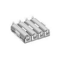 Keystone Electronics 182 Battery Holders 4AA ALUM Battery HOLDER
