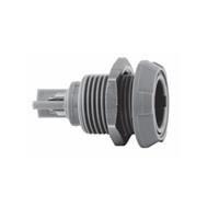 REDEL PKH.N0.3GL.AG Connectors 3P FIXED RCPT SOLDER W/2 NUTS GRY FNT NUT