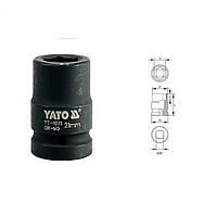 Yato YT-1071 Hexagonal impact socket 3/4" (21mm)