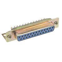 Amphenol Positronic MD25M59B70V30 Plug D-Sub Male Connector 25P Solder Tail Right Angle Zinc Shell Lock Lever