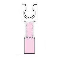 3M Electronic Specialty MH18-10FLK Spade Locking Fork -RED 22-18 AWG Size 10