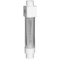 Dwyer VAT-313 Fluoropolymer Flowmeter for High-Purity Liquids, 0-10 Scale, Series VAT (1/4 in, NPT Female)