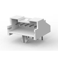 AMP Connectors - TE Connectivity 1744426-5 Shrouded Header Housing Assy EP 2.5 RA, 5 Pos.
