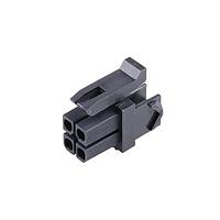 Molex 172952-0402 Receptacle Housing Micro-Fit TPA RECEP 4CKT DUAL ROW GW Black