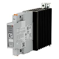 Carlo Gavazzi RGC1A60D42GEN Solid State Relays 1-pole DIN-rail mount SSR, Zero-cross switching, bus interface (NRG) for Real-time data (A, V, W, Hz, kWh, Hrs) and monitoring, Operating voltage (Ue): 42 - 660 Vac (1200 Vp), Rated current (Ie): 43 Aac, Control: 4-32 Vdc
