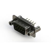 EDAC 627-M09-320-GT4 D-Sub Connectors - Standard Density Vertical Machined D-Sub Connectors