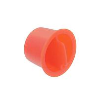 Essentra Components CP23A Center Pull-Tab TAPERED PLUG - CENTER PULL:LDPE ORANGE