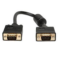 Tripp Lite P502-001 VGA/SVGA Monitor Cable 1FT SVGA GOLD CABLE W/RBG COAX