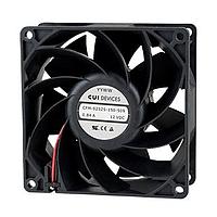 Same Sky (formerly CUI Devices) CFM-9238S-250-532 Axial dc axial fan, 92 mm square, 38 mm, 21.6-26.4 Vdc, 12.48 W, 4800 RPM, 92.24 CFM, AR