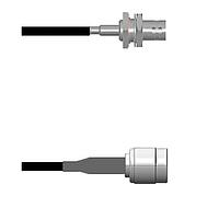 Amphenol Custom Cable Q-040520003036i RF Cable Assemblies BNC-SJB/TNC-SP G174 36I