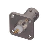 Radiall R141407000 Panel Receptacles BNC / SQUARE FLANGE JACK RECEPTACLE WITH SOLDER POT CONTACT