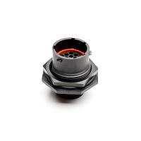 Amphenol SINE Systems RTS714N19P03 Connectors RECEPTACLE JAM NUT SIZE 14 19POS PIN