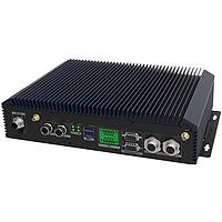 IEI Technology IRS-100-ULT3-i7/4G-R10 Industrial PCs Fanless railway system with Intel Core i7-6600U Processor, (15W), 4GB DDR4 pre-installed memory, two 2.5" SATA SSD bays, VGA, DVI, two M12 GbE LAN