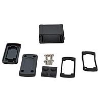 Bud Industries EXN-23350-BKP PCB Enclosure Extruded Aluminum Enclosure Black with Plastic Cover (1.4 X 2.7 X 1.9 In)