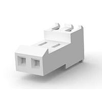 AMP Connectors - TE Connectivity 3-640602-2 Receptacle Housing FEED THRU WO TAB 2P L.R. natural 24 AWG
