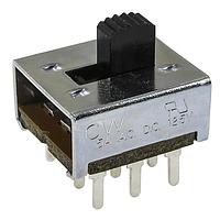 CW Industries GF-161-0005 Slide Switch STANDARD 3PDT SLIDE SWITCH ON-ON