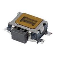 C&K PTS841 ESD GM SMTR LFS Tactile Switches Tact Switch 50mA 12VDC, 3.6x3.5, 1.25mmH, 180gf, G leads, no peg, ground pin
