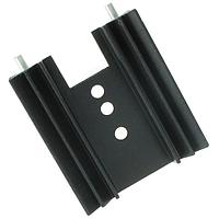 Aavid 531102B02500G Component Heat Sink+Notch Base, TO202, Vertical, 10.4 Degree C/W, 2.67mm Hole, 38.1mm