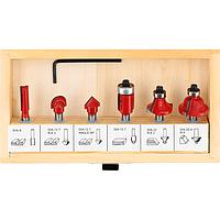 YATO YT-68000 Set Woodworking Routers  Shank (6mm, 6pcs)