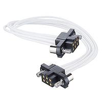 Harwin M80-FC20605F2-0150F2 Discrete Wire Cable Assemblies 2X3 FML-TO-FML J-TEK