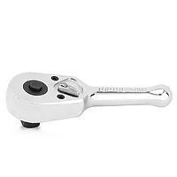 TOPTUL CHDI0809 Stubby Reversible Ratchet Handle with Quick Release