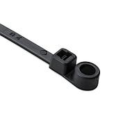 HellermannTyton T30MR0M4 Cable Tie Mounts T30MR BLK MTG TIE 6.30