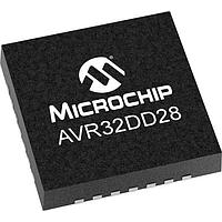 Microchip Technology AVR32DD28-E/STX MCUs 32KB, 4KB RAM, 28p, 24MHz, MVIO, 12b ADC, ZCD, DAC, 2xUART, SPI, TWI