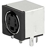 Schurter 4850.2410 Connectors DIN SOCKET 4 POLE PCB MOUNT