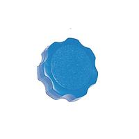 Essentra Components 29F014WT Flowerette Knob Flowerette Press Lock Thumb Screw Knob, 1/4 Screw