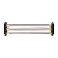 Harwin M80-FC305F1-08-0300F1 Discrete Wire Cable Assemblies COAX 50 F/F CA 08 300MM RG178