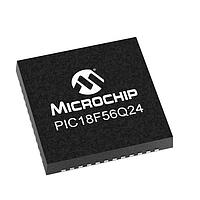 Microchip Technology PIC18F56Q24T-I/6LX Microcontrollers 64KB Flash, 4KB RAM, 512bytes EEPROM, MVIO, 10b ADC2, 8b DAC, ACP, Comp, PWM,